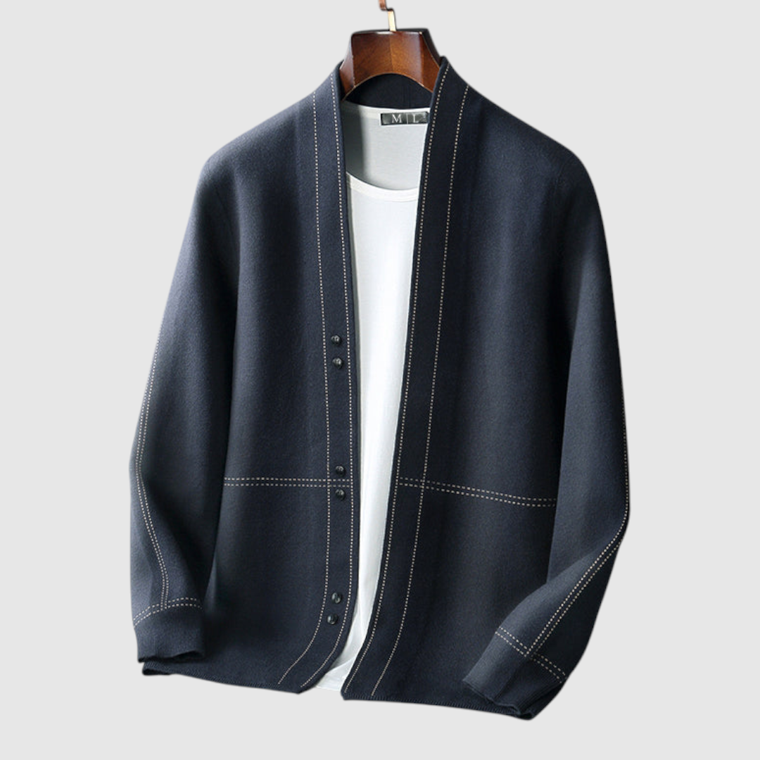 Marcus – Cardigan Minimal din Lână